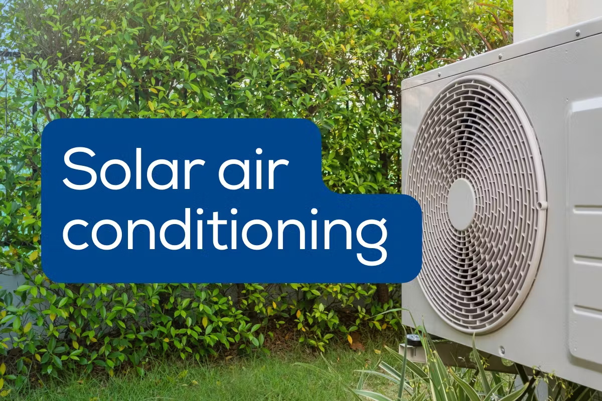 Solar air conditioning: how does it work?