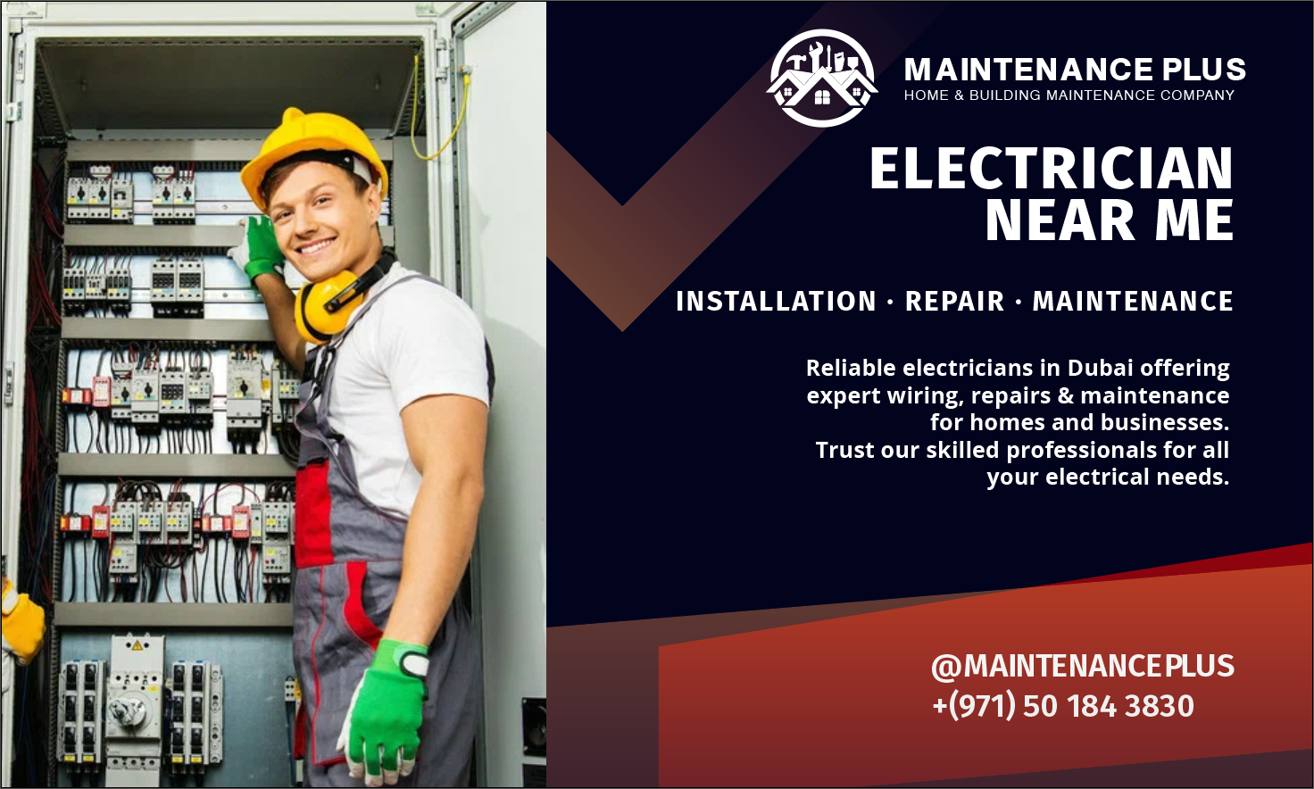 Why Should You Trust Maintenance Plus for Electrician?