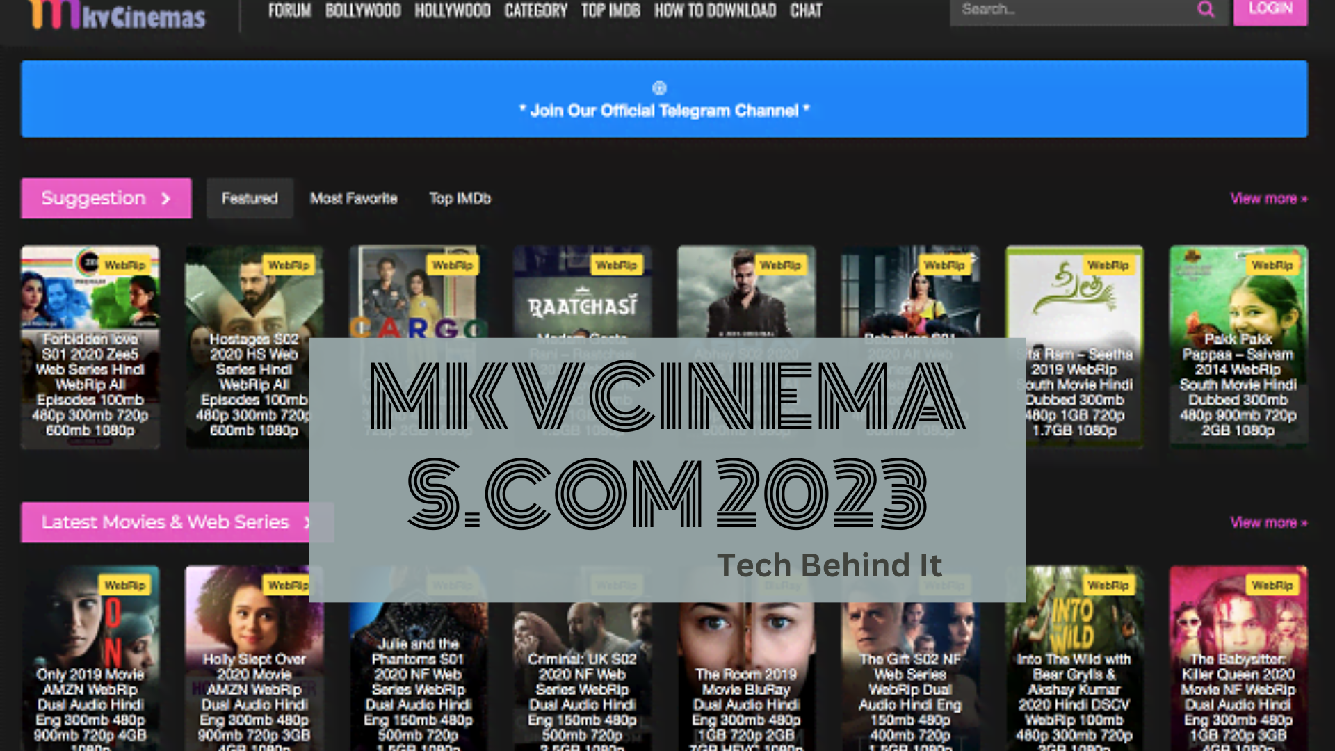 MkvCinemas.com: An amazing hassle-free entertainment website 