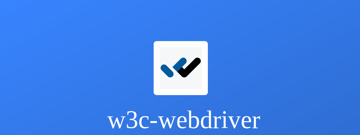 W3C WebDriver