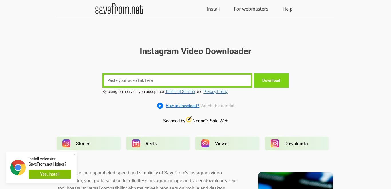 SaveFrom.Net Instagram