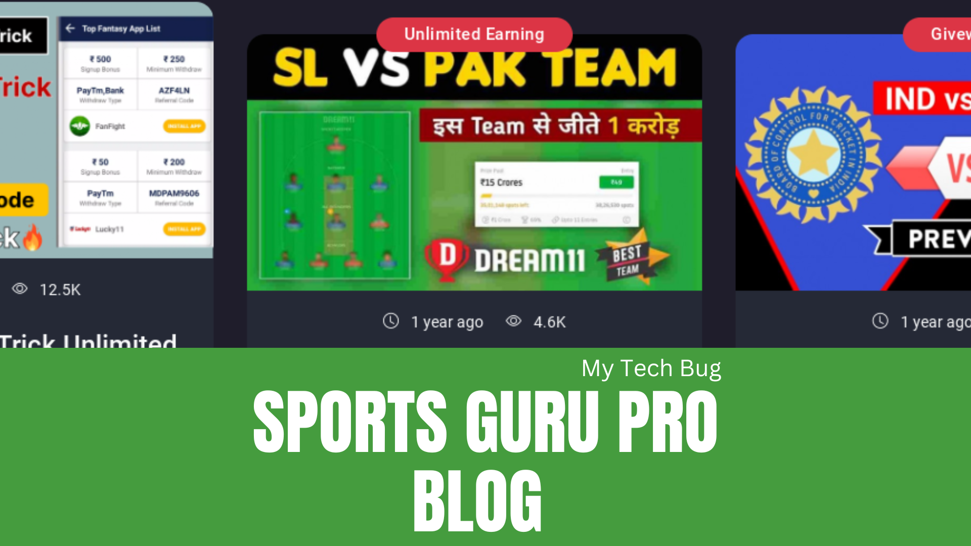 Sports Guru Pro Blogs: An online blog site for sports enthusiasts
