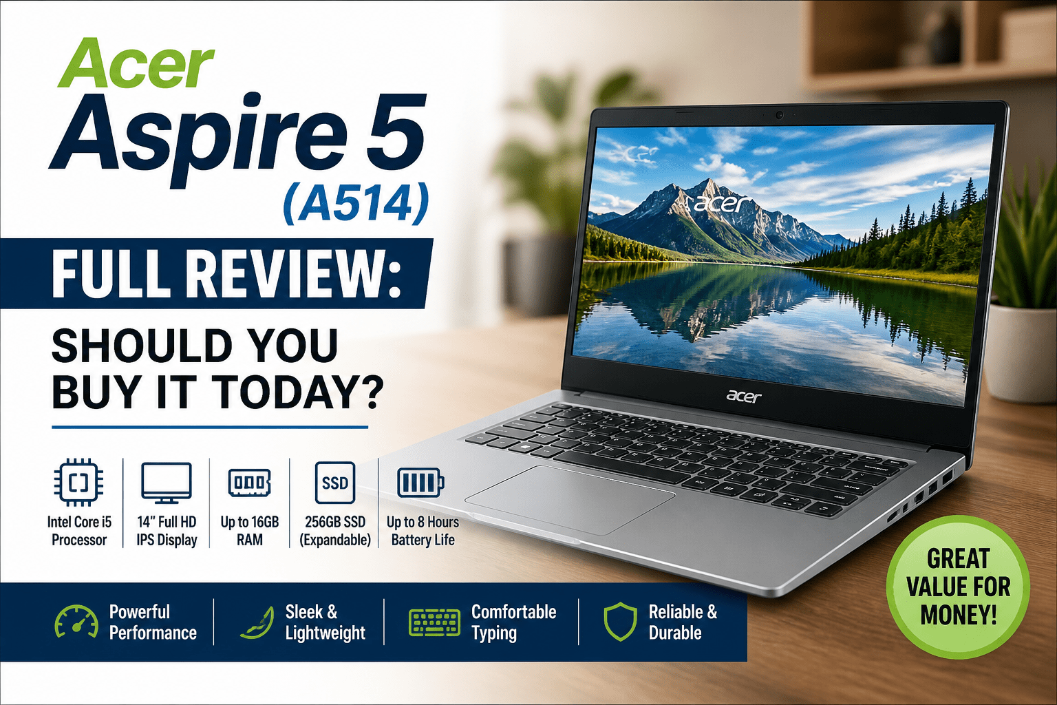 Acer Aspire 5 (A514) Full Review: Should You Buy It Today?