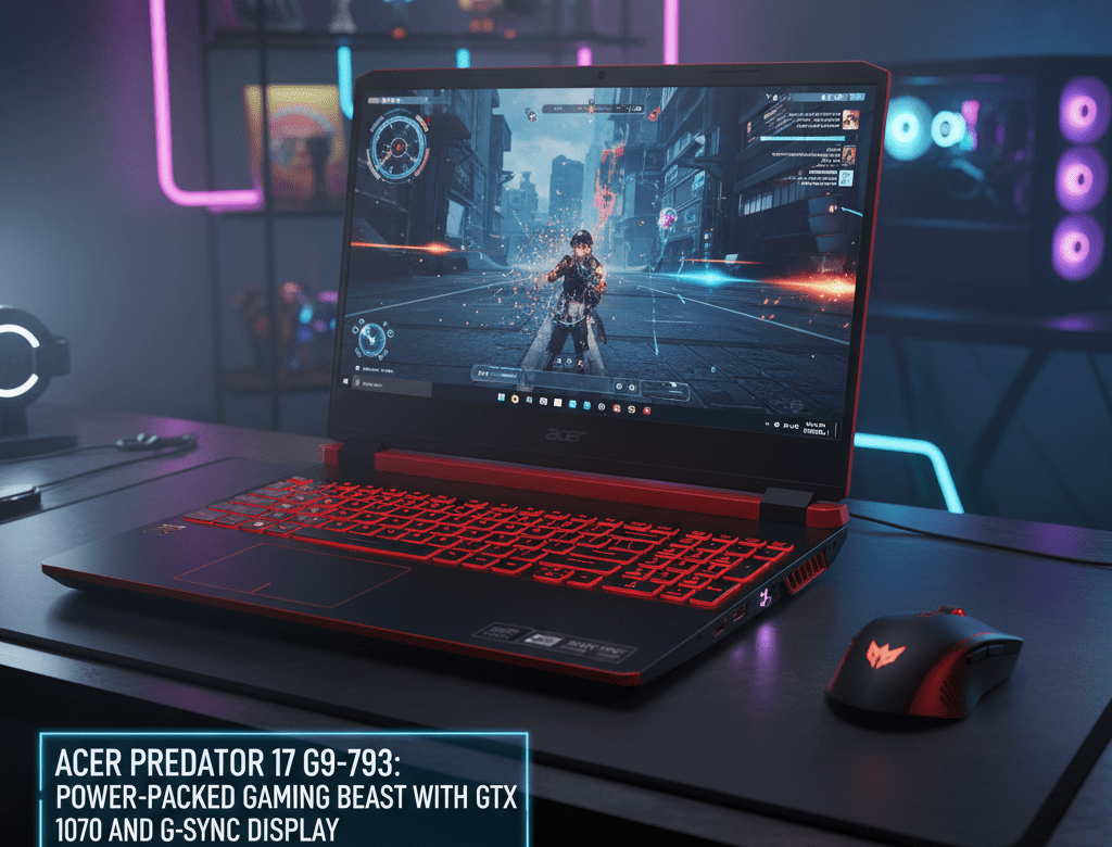 Acer Predator 17 G9-793: Power-Packed Gaming Beast with GTX 1070 and G-Sync Display