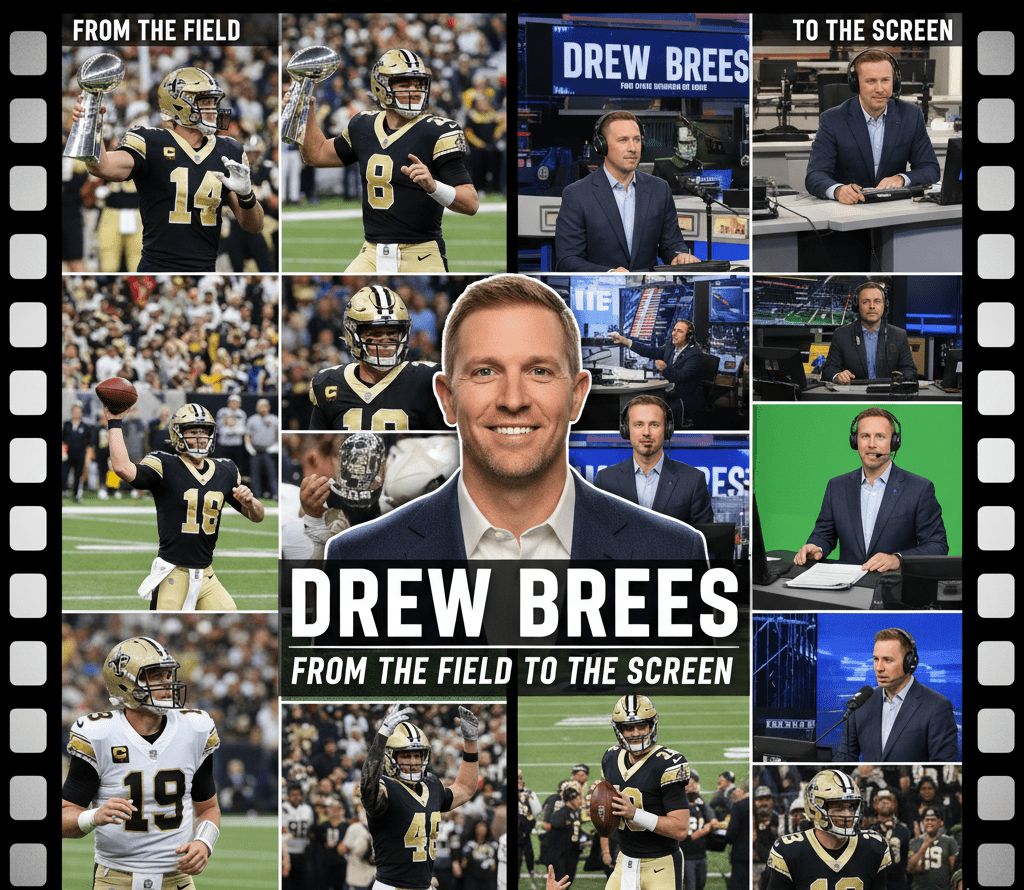 Drew Brees From the Field to the Screen