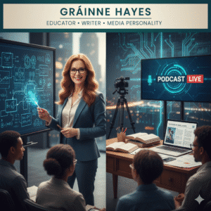 Introducing Gráinne Hayes: Educator, Writer, and Media Personality