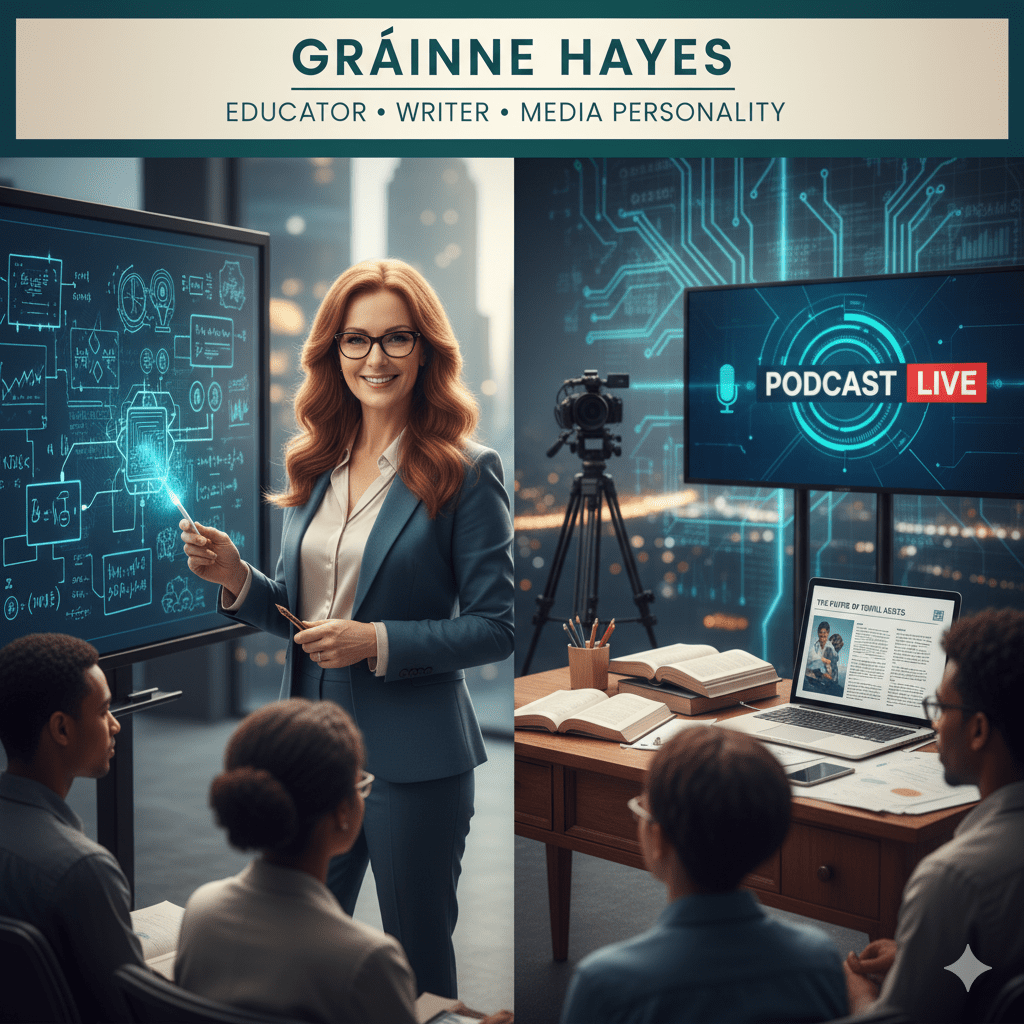 Introducing Gráinne Hayes: Educator, Writer, and Media Personality