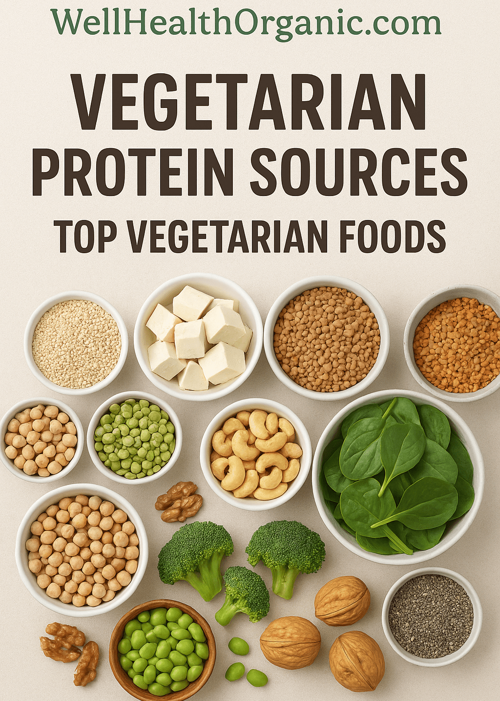 Vegetarian Protein Sources: Vegetarian Foods