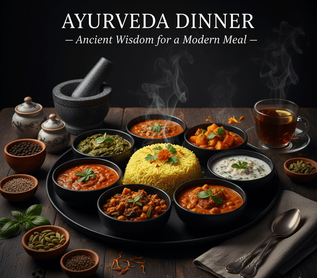 Wellhealthorganic.com: Ayurveda Dinner — Ancient Wisdom for a Modern Meal 