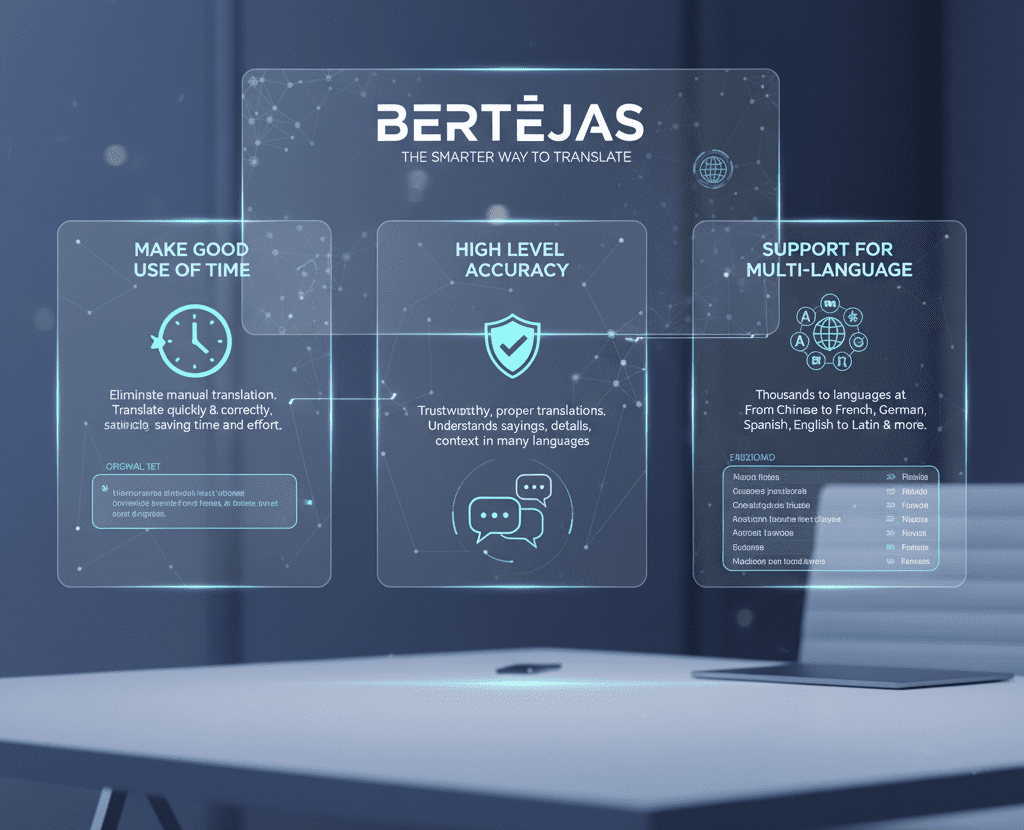 Bertėjas: The Smarter Way to Translate 