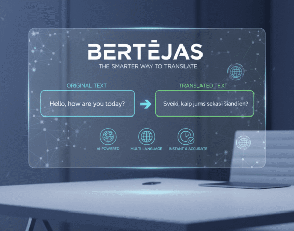 Bertėjas: The Smarter Way to Translate