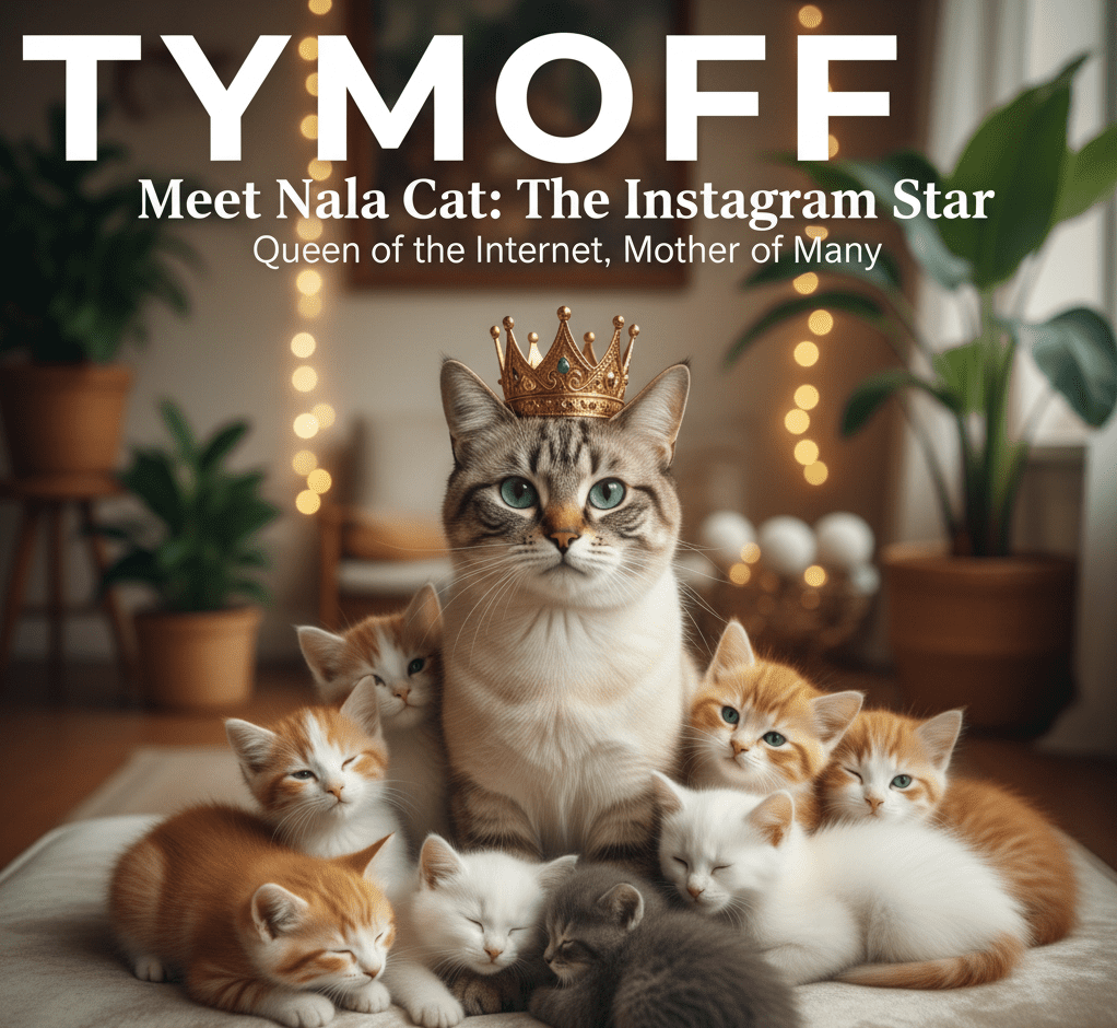 meet nala cat: the instagram star with a ton of fo - tymoff