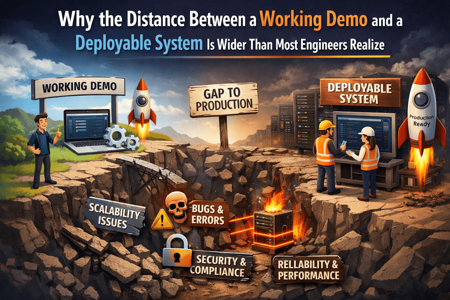 Senior Software Engineer Rajesh Kesavalalji on Why the Distance Between a Working Demo and a Deployable System Is Wider Than Most Engineers Realize
