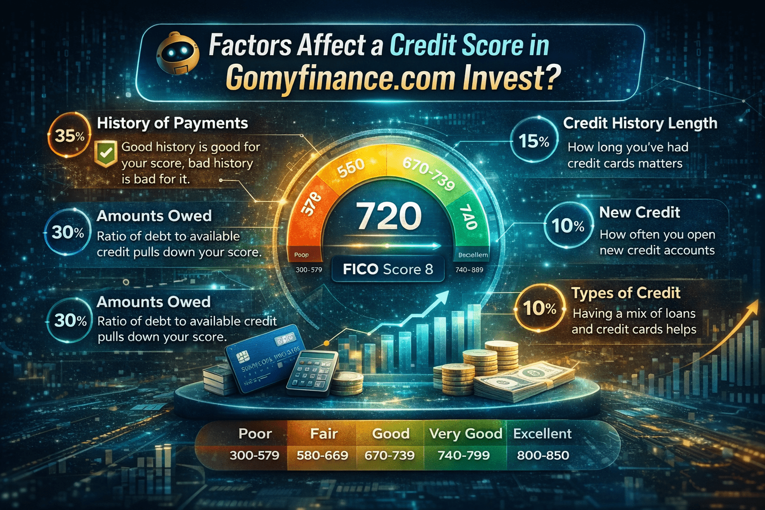 What Factors Affect a Credit Score in Gomyfinance.com Invest