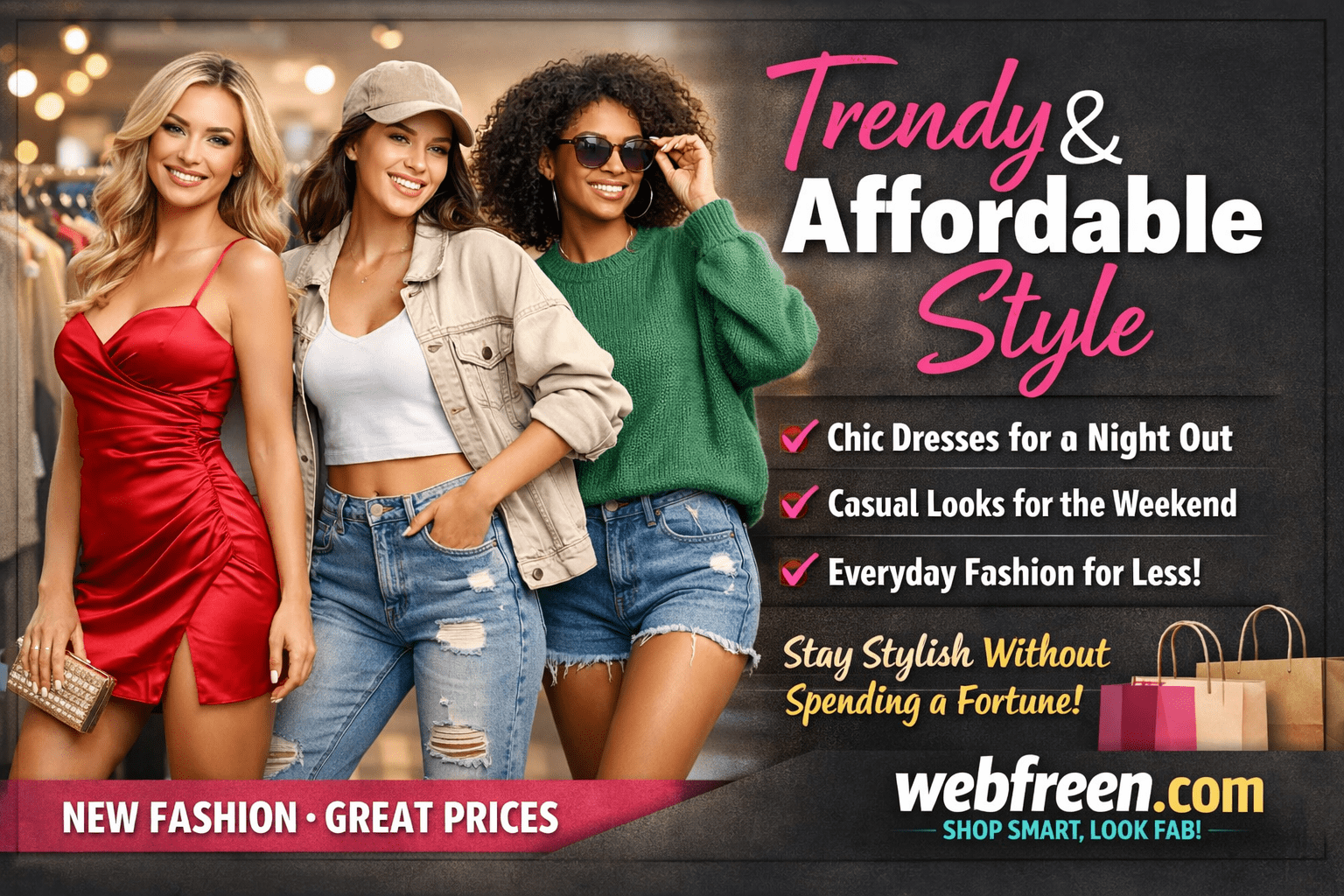 Trendy and Affordable Style