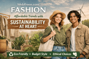 Webfreen.com Fashion: Affordable Trends with Sustainability at Heart