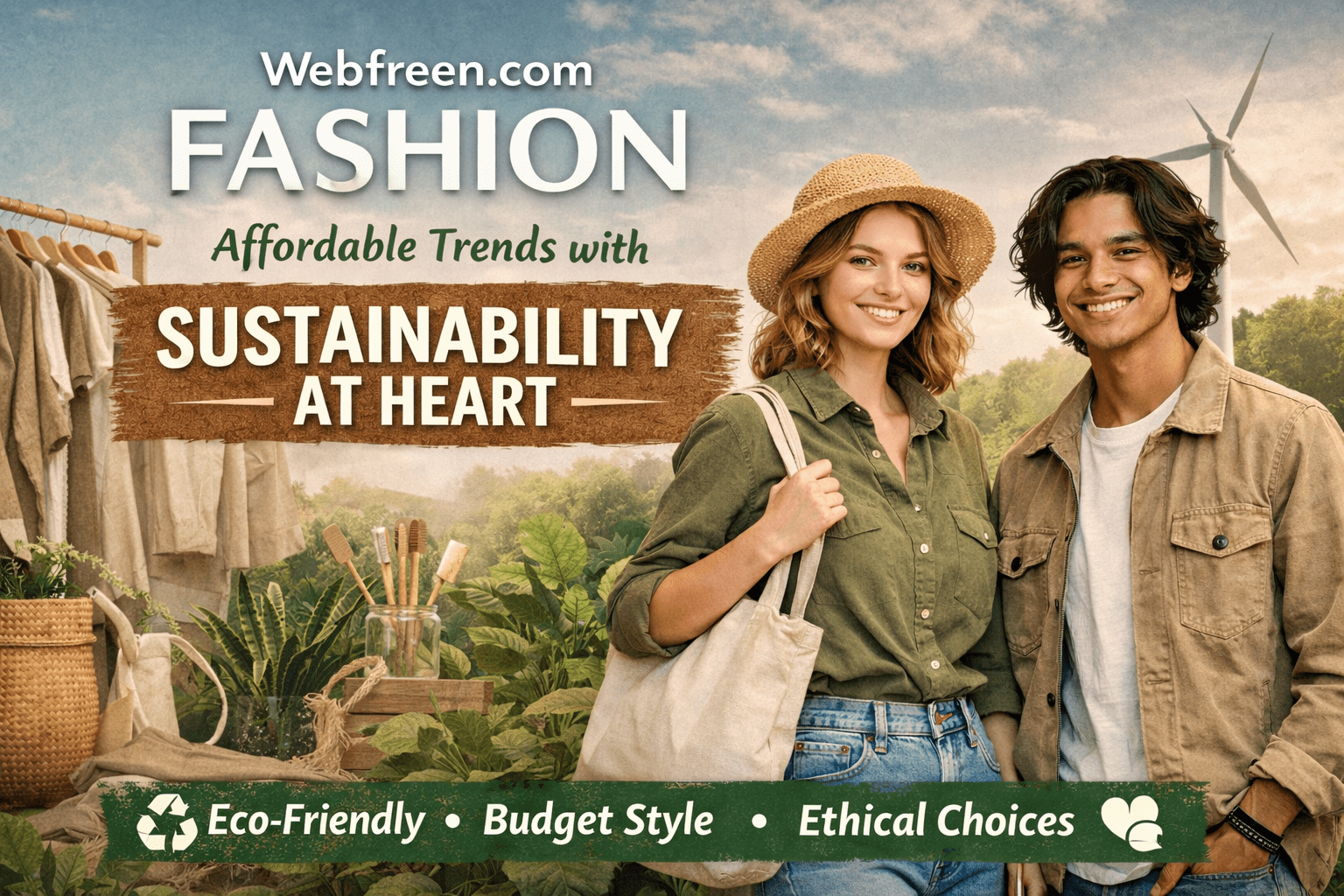 Webfreen.com Fashion: Affordable Trends with Sustainability at Heart
