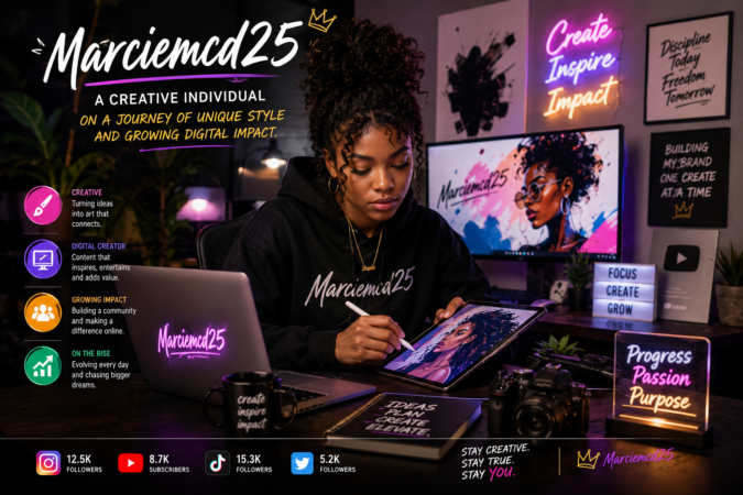 Marciemcd25: The Creative Journey, Unique Style, and Growing Digital Impact