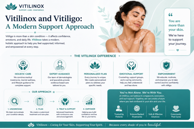 Vitilinox and Vitiligo: A Modern Support Approach