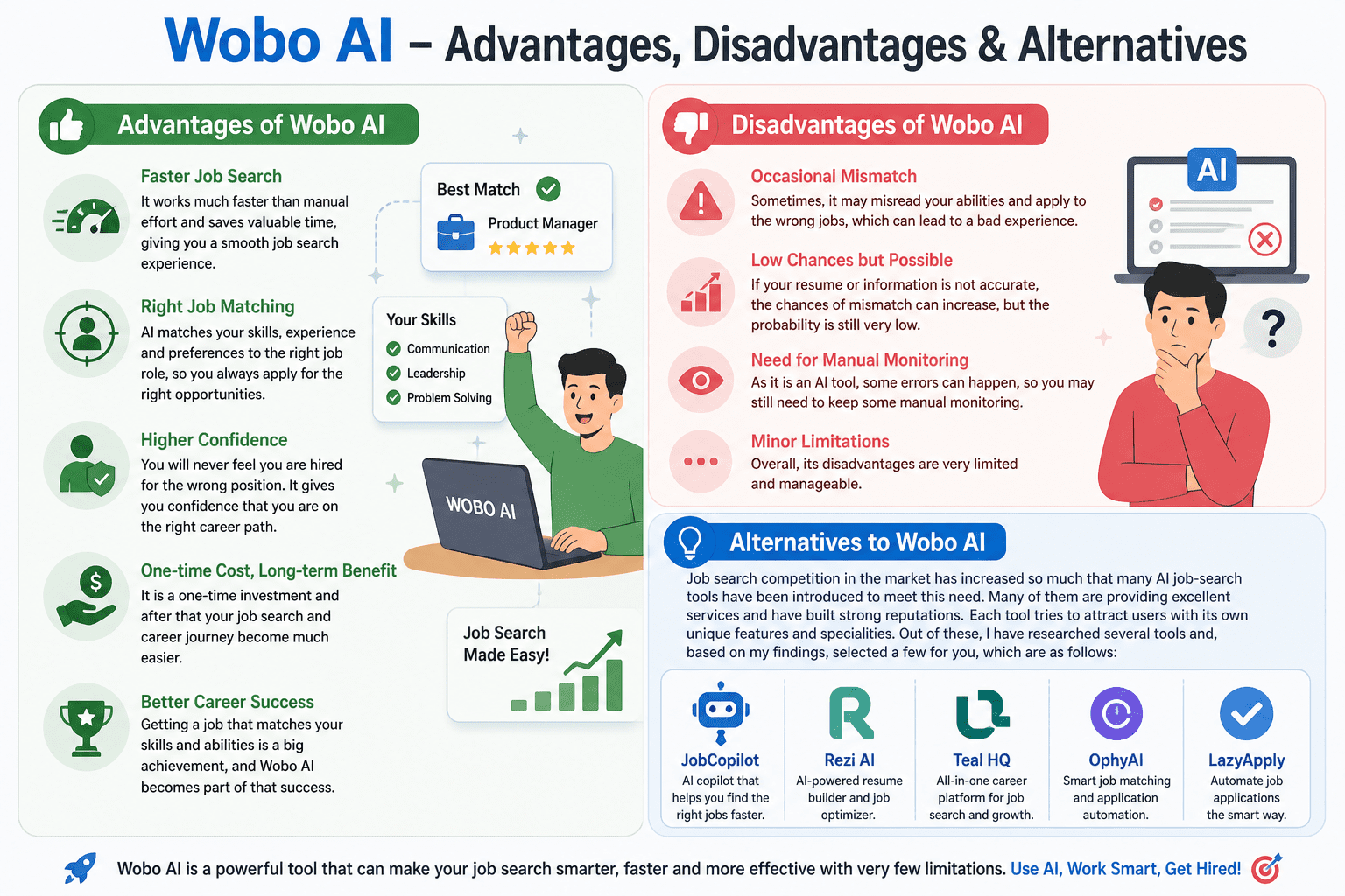 Wobo AI- Advantages, Disadvantages & Alternatives