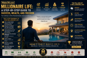 Make1M.com Millionaire Life: A Step-by-Step Guide to Success, Wealth, and Freedom