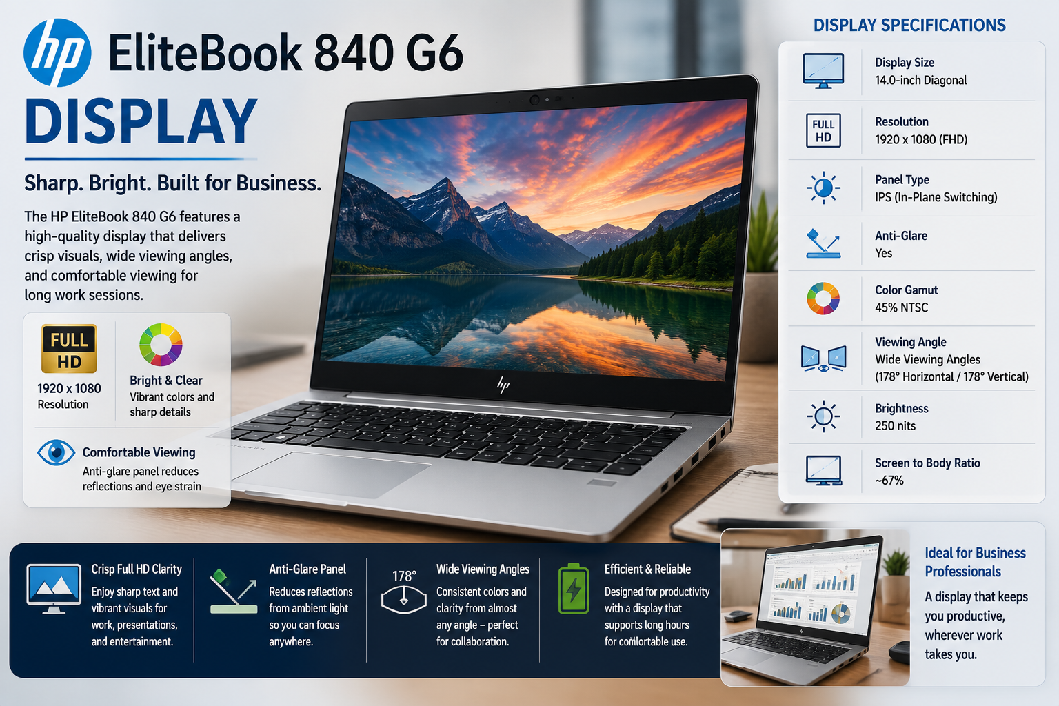 HP Elitebook 840G6 Build Quality and Design