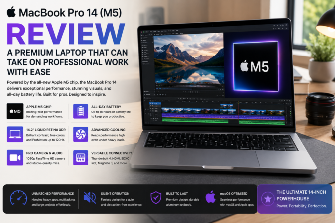 Apple MacBook Pro 14 (M5) Review: A Premium Laptop That Can Take on Professional Work With Ease